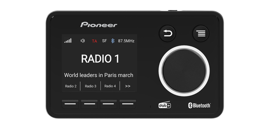 Pioneer SDA-11DAB DAB+ Digital Radio-adapter med Bluetooth