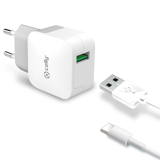 Celly: USB-laddare USB-C 2,4A