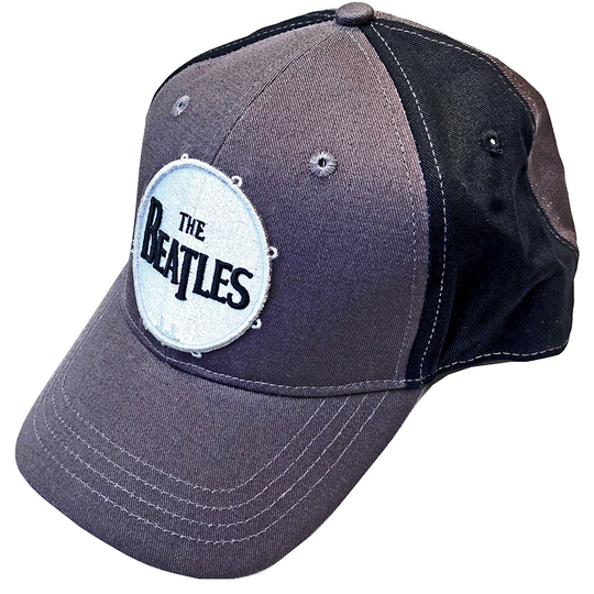 The Beatles: Unisex Baseball Cap/Drum Logo (2-Tone)