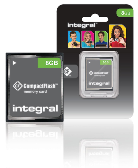 Integral CF (Compact Flash) Minneskort 8 GB