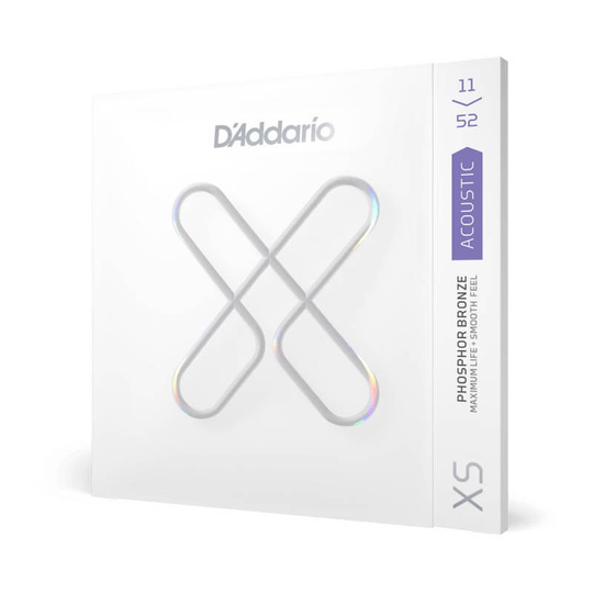 D'Addario XSAPB1152 western-gitarr-strängar, 011-052