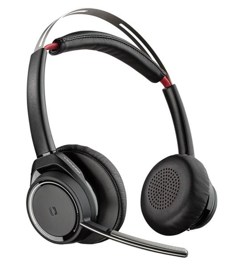 Poly Voyager Focus UC B825-M MS Teams No Stand, BT Stereo headset Teams certified