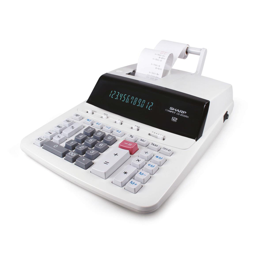SHARP Kalkylator CS2635RHGYSE