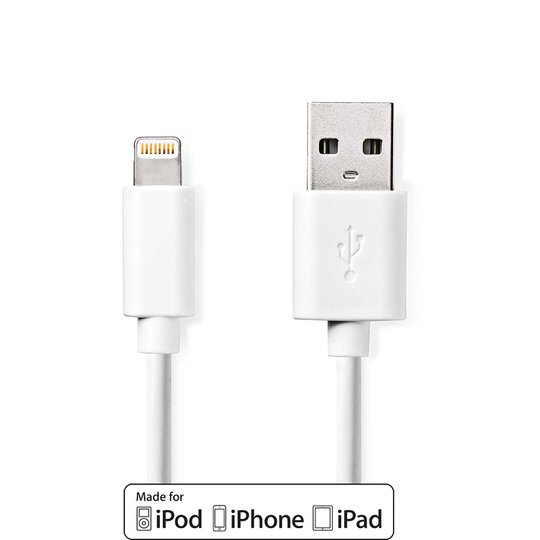 USB till Lightning-kabel, 3 meter