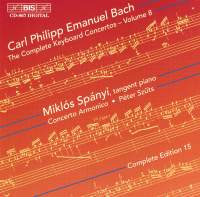 Bach CPE: Keyboard Concertos Vol 8
