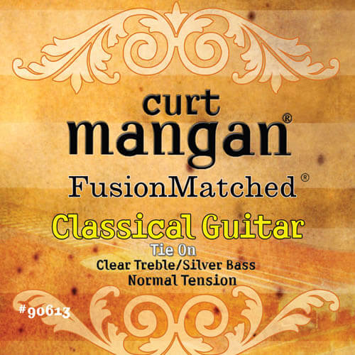 Curt Mangan 90613 gitarrsträngar till spansk gitarr, normal-tension