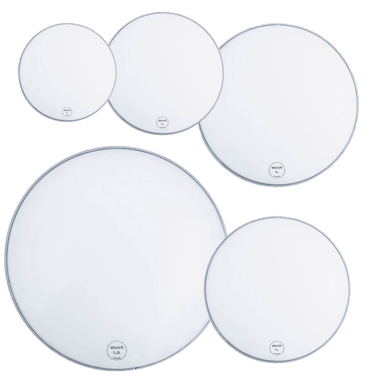 Search S10 Coated (12"+14"+14"+16"+22") trummskinns paket