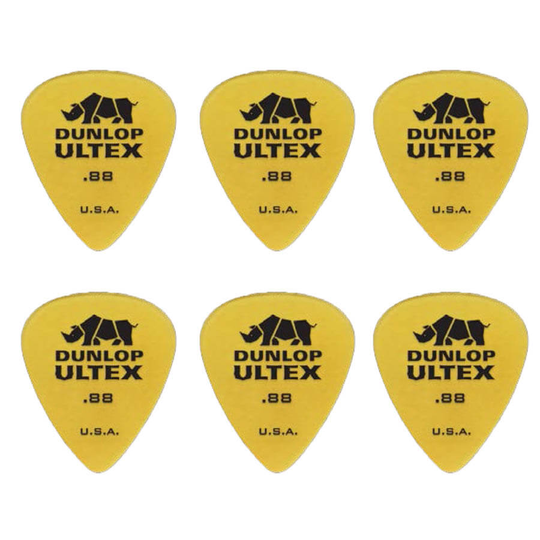 Dunlop Ultex Standard 0,88 mm plektrum (6 st.)