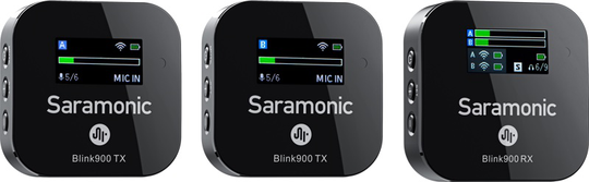 Saramonic Blink900 B2 trådlös videomikrofon (2TX + 1RX)