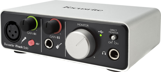 Focusrite iTrack Solo Lightning Ljudkort