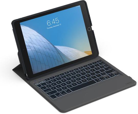 Zagg Rugged Messenger Keyboard Apple Ipad 10.2 Kb Charcoal Nordic