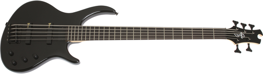 Epiphone Toby Deluxe V 5str Bas - Ebenholts