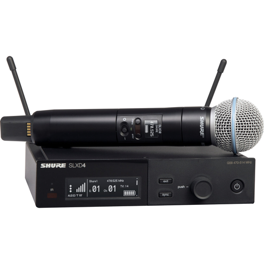 Shure SLXD24E / B58-J53 - 562-606Mhz