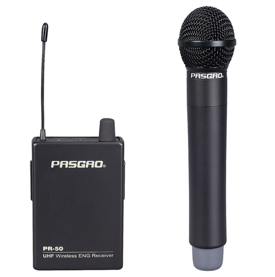 Pasgao PR-50R-PAH315 trådlöst handhållet mikrofon-set