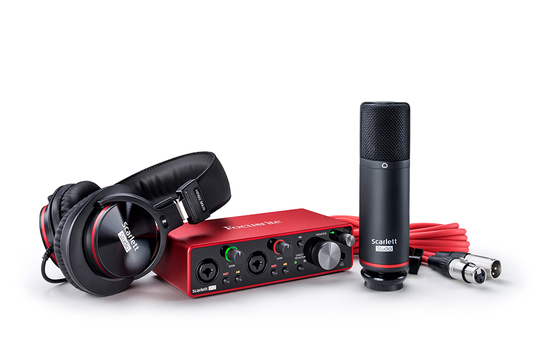 Focusrite Scarlett 2i2 Studio Lydkort (3rd Gen Bundle)