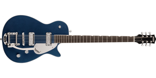 Gretsch G5260T Electromatic Jet Baryton Bigsby El-Guitar (Midnight Sapphire)