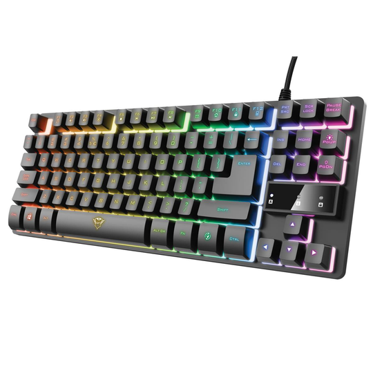 Trust: GXT 833 Thado TKL RGB Gaming Keyboard Nordisk