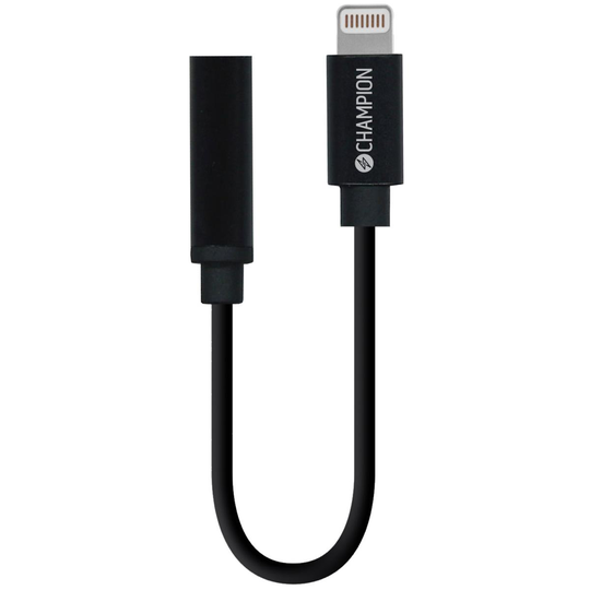 Champion: Lightning till 3.5mm adapter