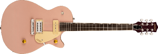 Gretsch G2215-P90 Streamliner Junior Jet Club P90 elgitarr (Shell Pink)