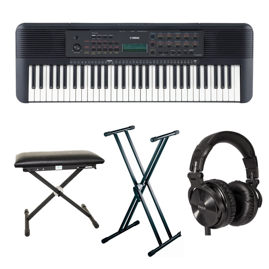Yamaha PSR-E273 Startpaket