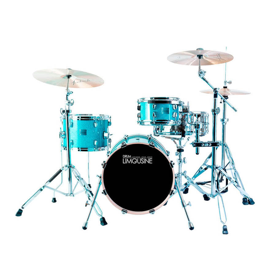 Drum Limousine Explorer 16 TS trumset turquoise sparkel