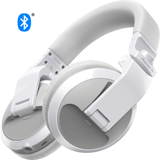 Pioneer DJ HDJ-X5BT-W Bluetooth DJ Hörlurar - Vit