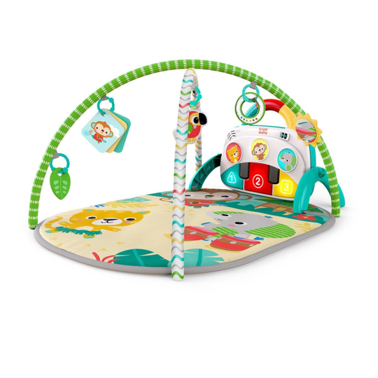 Bright Starts - 4-in-1 Groovin' Kicks Piano & Drum Kick Gym