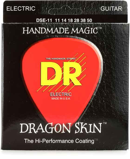DR Strings DSE-11 Dragon skin el-gitarrsträngar, 011-050