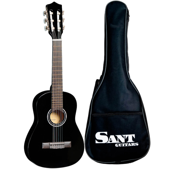 Sant Guitars CJ-30-BK spansk barngitarr black