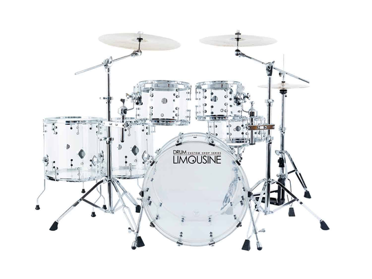 Drum Limousine Custom Shop Acrylic 24 CL trommesæt clear