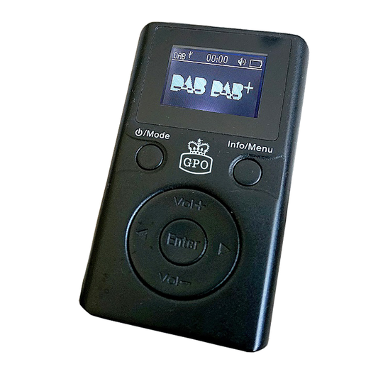 Transportabel DAB+ radio