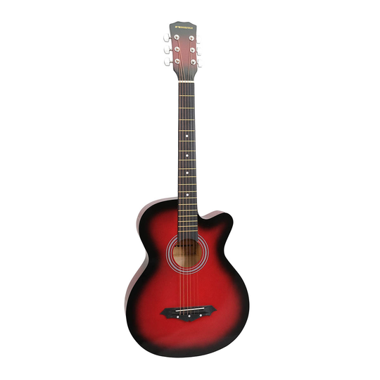Norfolk STARTER RD stålsträngad gitarr red