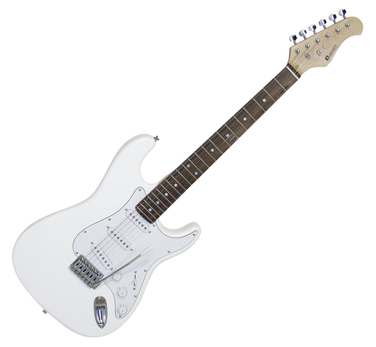 DiMavery ST-203 El-Gitarr, vit