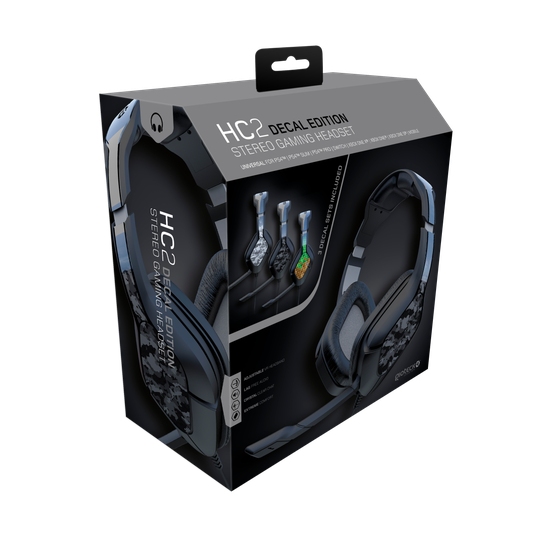 Gioteck HC-2 Wired Universal Stereo Headset Camo