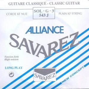 Savarez 544J Alliance D4 lös spansk gitarr-sträng, blå