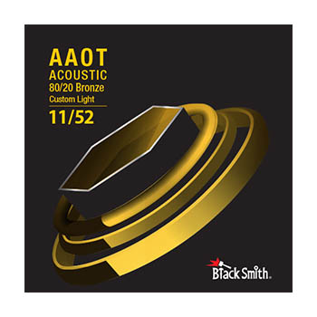 BlackSmith AABR-1152 western-gitarr-strängar, 011-052