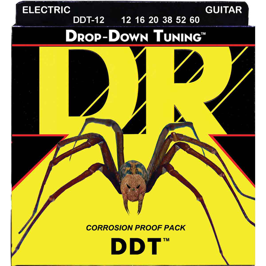 DR Strings DDT-12 el-gitarrsträngar, 012-060