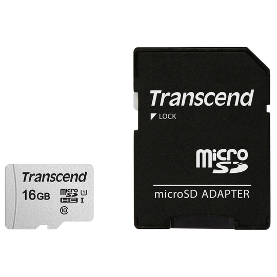 Transcend: microSDHC 16GB U1 (R95/W10)