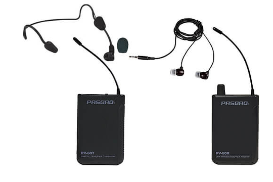 Pasgao PV-60 PV-60R trådlöst set