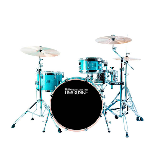Drum Limousine Explorer 2209 TS trumset turquoise sparkel