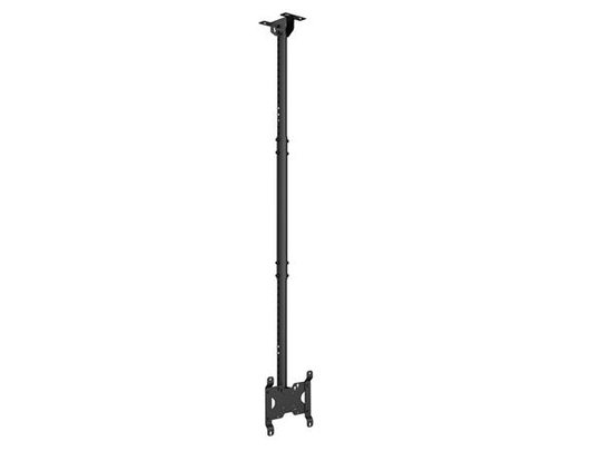 Multibrackets M Public Ceilingmount Small Single Black 1500 VESA 50x50-200x200 Max14kg
