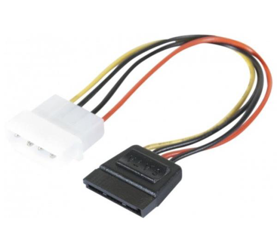 EXC Molex to SATA power cable 0.15m