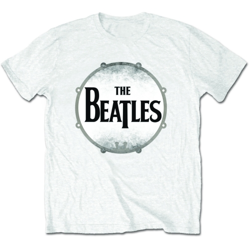The Beatles: Unisex T-Shirt/Drum Skin (XX-Large)