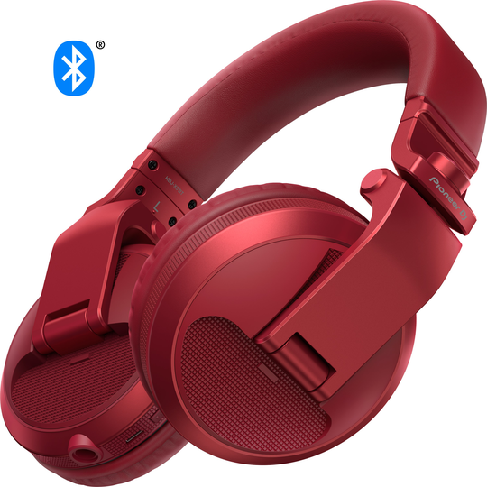 Pioneer DJ HDJ-X5BT-R Bluetooth DJ Hörlurar - Röd