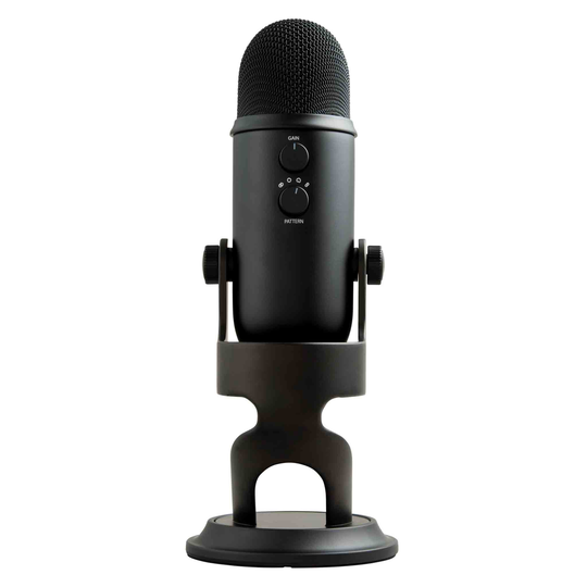 Blue mikrofoner Yeti USB mikrofon - svart