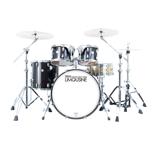 Drum Limousine Custom Shop 22 BK trumset svart