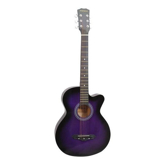 Norfolk STARTER PL western-gitarr purple