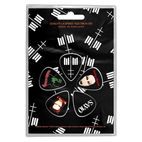 Marilyn Manson: Plectrum Pack/MM (Retail Pack)