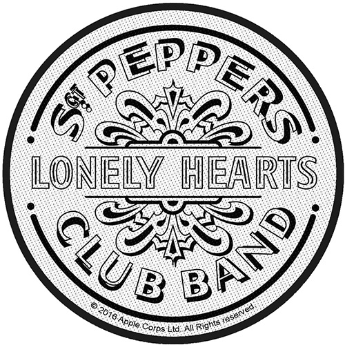 The Beatles: Standard Patch/Sgt Pepper Drum