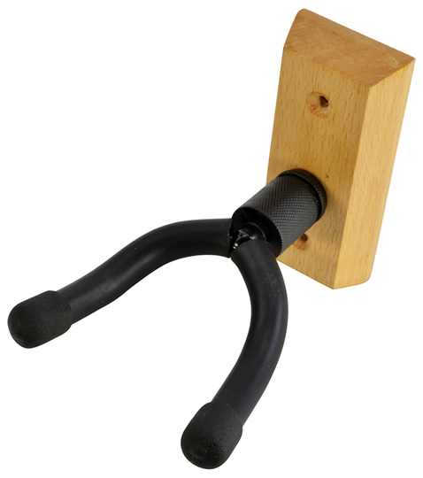 Gitarrväggfäste, trä